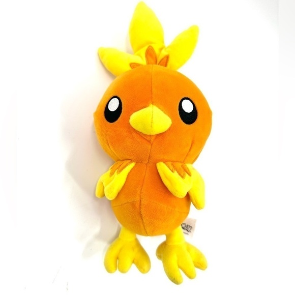 Pokemon Torchic Plush Stuffed Animal Bird 2001 Nintendo Toy 11 Inch Orange - Picture 1 of 7